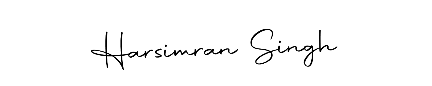 Use a signature maker to create a handwritten signature online. With this signature software, you can design (Autography-DOLnW) your own signature for name Harsimran Singh. Harsimran Singh signature style 10 images and pictures png