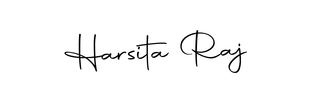How to make Harsita Raj signature? Autography-DOLnW is a professional autograph style. Create handwritten signature for Harsita Raj name. Harsita Raj signature style 10 images and pictures png