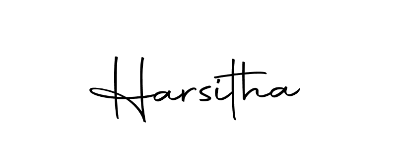 How to make Harsitha name signature. Use Autography-DOLnW style for creating short signs online. This is the latest handwritten sign. Harsitha signature style 10 images and pictures png