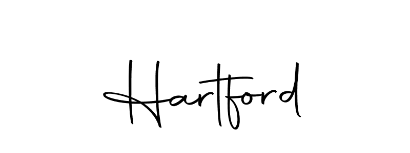 Design your own signature with our free online signature maker. With this signature software, you can create a handwritten (Autography-DOLnW) signature for name Hartford. Hartford signature style 10 images and pictures png