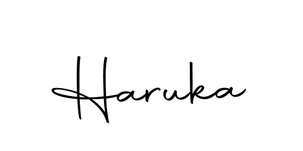 Make a beautiful signature design for name Haruka. With this signature (Autography-DOLnW) style, you can create a handwritten signature for free. Haruka signature style 10 images and pictures png