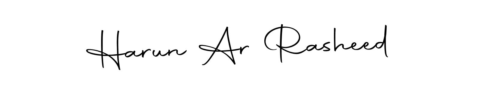 Use a signature maker to create a handwritten signature online. With this signature software, you can design (Autography-DOLnW) your own signature for name Harun Ar Rasheed. Harun Ar Rasheed signature style 10 images and pictures png