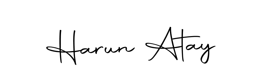 Autography-DOLnW is a professional signature style that is perfect for those who want to add a touch of class to their signature. It is also a great choice for those who want to make their signature more unique. Get Harun Atay name to fancy signature for free. Harun Atay signature style 10 images and pictures png