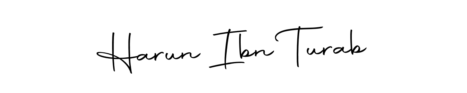 You can use this online signature creator to create a handwritten signature for the name Harun Ibn Turab. This is the best online autograph maker. Harun Ibn Turab signature style 10 images and pictures png