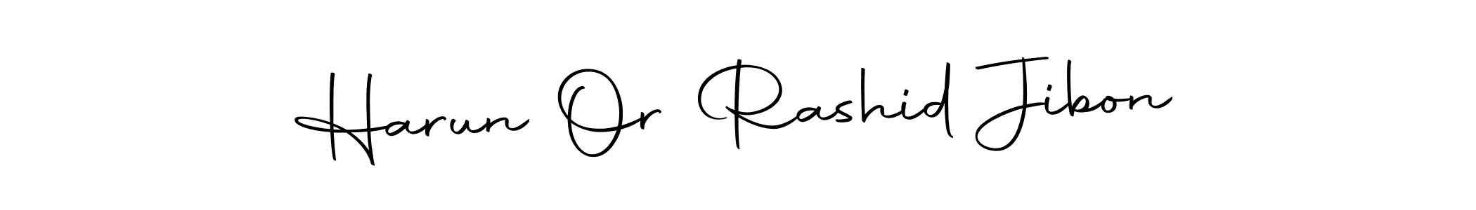 Make a beautiful signature design for name Harun Or Rashid Jibon. With this signature (Autography-DOLnW) style, you can create a handwritten signature for free. Harun Or Rashid Jibon signature style 10 images and pictures png