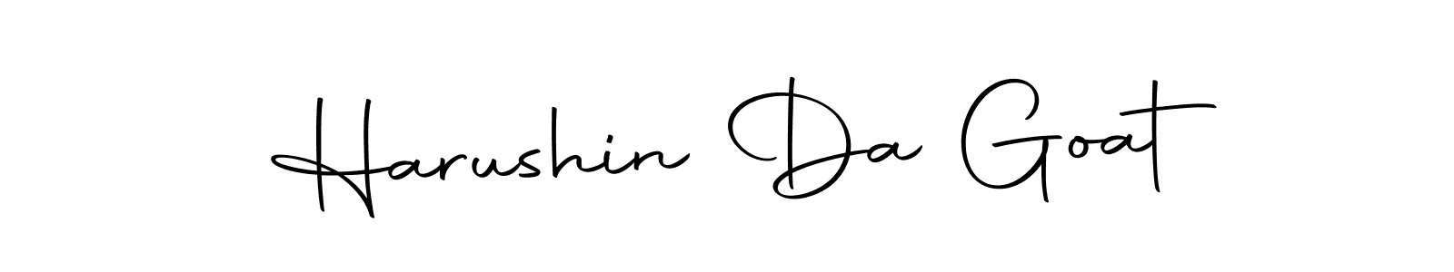 if you are searching for the best signature style for your name Harushin Da Goat. so please give up your signature search. here we have designed multiple signature styles  using Autography-DOLnW. Harushin Da Goat signature style 10 images and pictures png