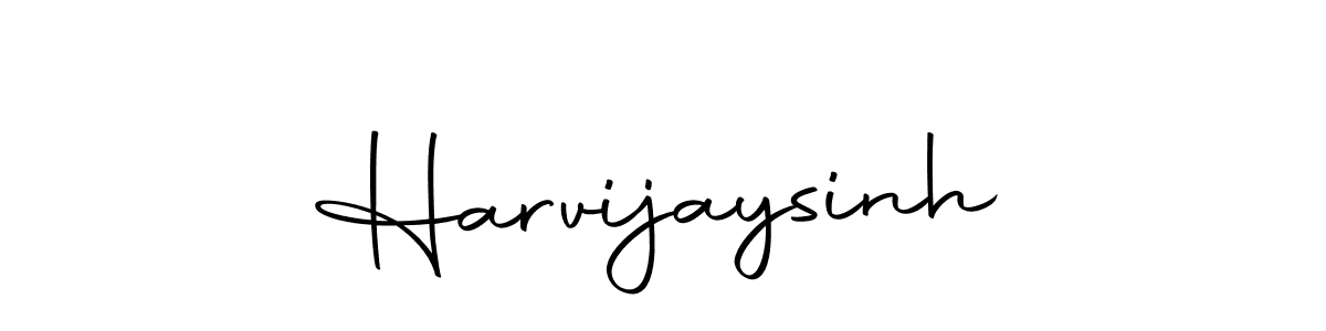 Also we have Harvijaysinh name is the best signature style. Create professional handwritten signature collection using Autography-DOLnW autograph style. Harvijaysinh signature style 10 images and pictures png