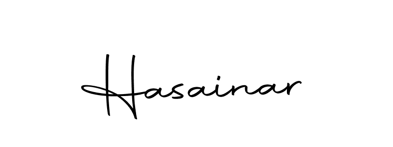 Use a signature maker to create a handwritten signature online. With this signature software, you can design (Autography-DOLnW) your own signature for name Hasainar. Hasainar signature style 10 images and pictures png