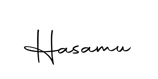 Make a beautiful signature design for name Hasamu. Use this online signature maker to create a handwritten signature for free. Hasamu signature style 10 images and pictures png