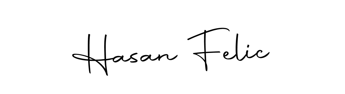 Similarly Autography-DOLnW is the best handwritten signature design. Signature creator online .You can use it as an online autograph creator for name Hasan Felic. Hasan Felic signature style 10 images and pictures png