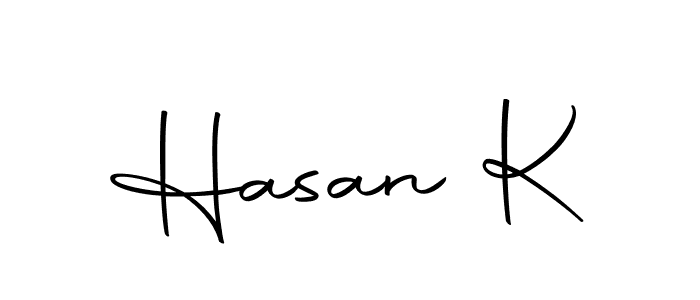 Make a beautiful signature design for name Hasan K. With this signature (Autography-DOLnW) style, you can create a handwritten signature for free. Hasan K signature style 10 images and pictures png