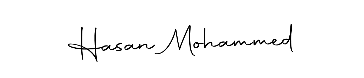 The best way (Autography-DOLnW) to make a short signature is to pick only two or three words in your name. The name Hasan Mohammed include a total of six letters. For converting this name. Hasan Mohammed signature style 10 images and pictures png