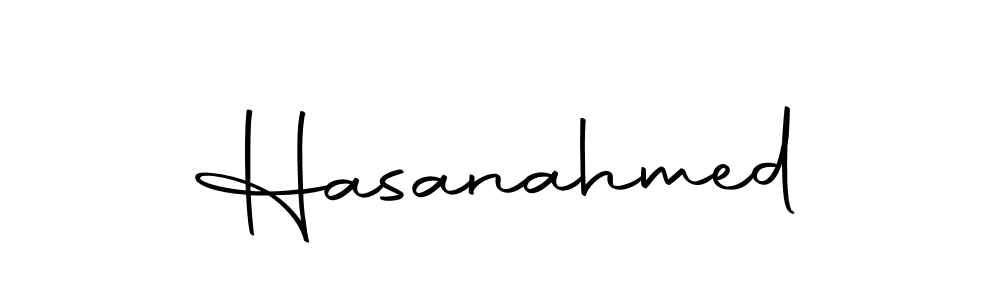 How to make Hasanahmed signature? Autography-DOLnW is a professional autograph style. Create handwritten signature for Hasanahmed name. Hasanahmed signature style 10 images and pictures png