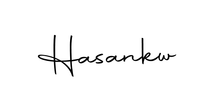 Design your own signature with our free online signature maker. With this signature software, you can create a handwritten (Autography-DOLnW) signature for name Hasankw. Hasankw signature style 10 images and pictures png