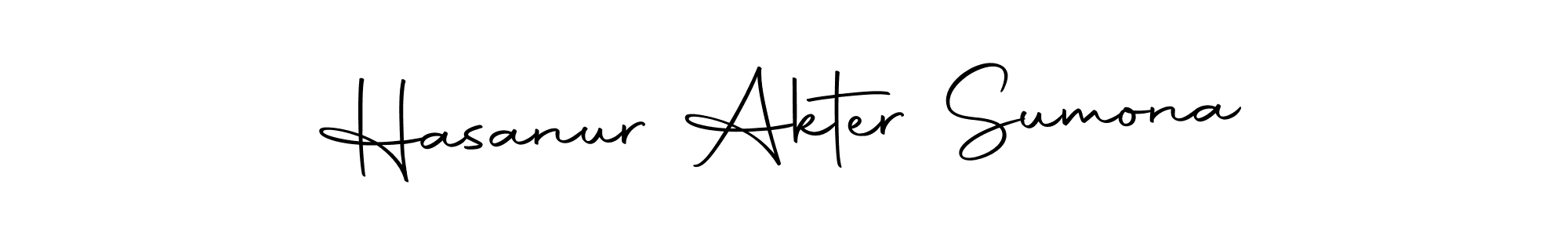 if you are searching for the best signature style for your name Hasanur Akter Sumona. so please give up your signature search. here we have designed multiple signature styles  using Autography-DOLnW. Hasanur Akter Sumona signature style 10 images and pictures png