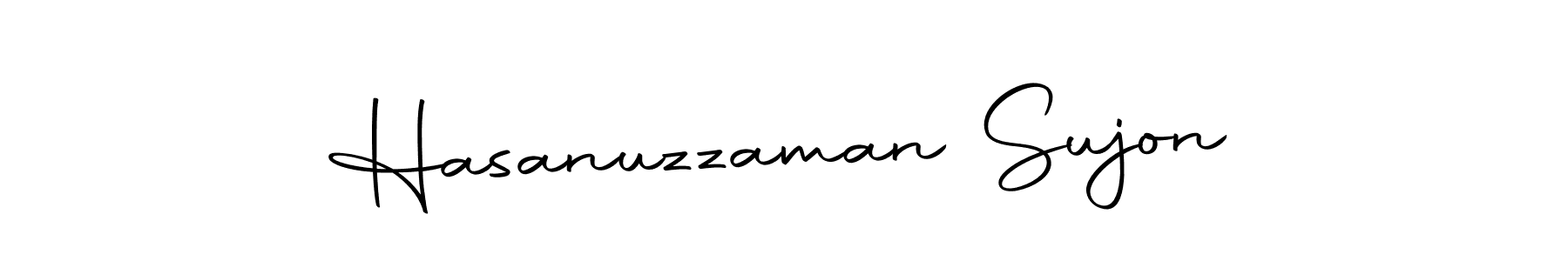 The best way (Autography-DOLnW) to make a short signature is to pick only two or three words in your name. The name Hasanuzzaman Sujon include a total of six letters. For converting this name. Hasanuzzaman Sujon signature style 10 images and pictures png