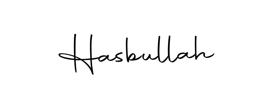 Make a beautiful signature design for name Hasbullah. Use this online signature maker to create a handwritten signature for free. Hasbullah signature style 10 images and pictures png