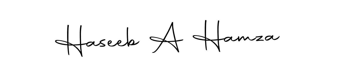 Similarly Autography-DOLnW is the best handwritten signature design. Signature creator online .You can use it as an online autograph creator for name Haseeb A Hamza. Haseeb A Hamza signature style 10 images and pictures png
