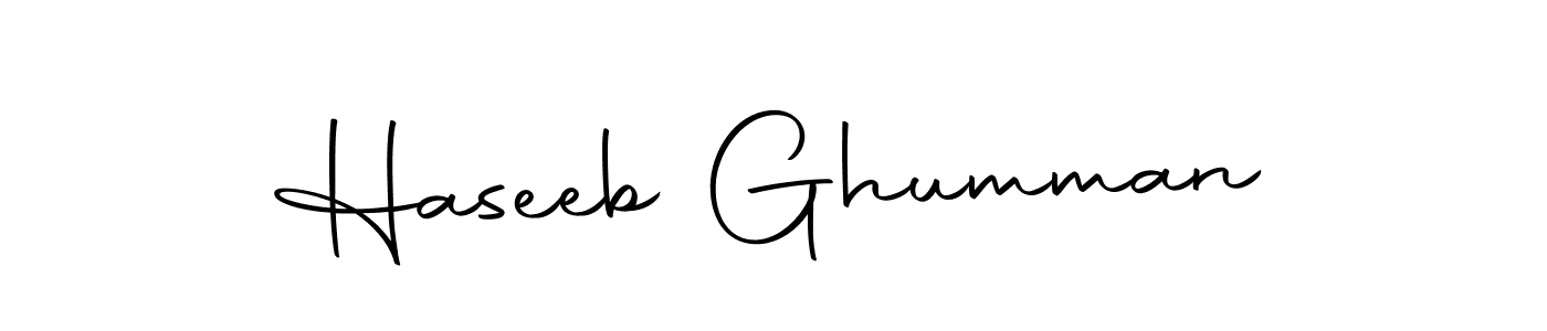 Design your own signature with our free online signature maker. With this signature software, you can create a handwritten (Autography-DOLnW) signature for name Haseeb Ghumman. Haseeb Ghumman signature style 10 images and pictures png