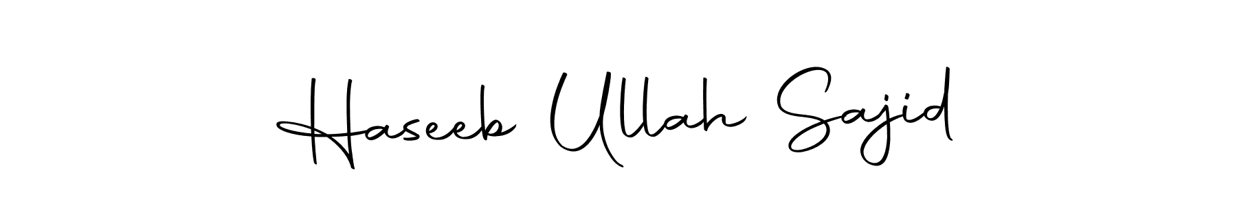 Make a beautiful signature design for name Haseeb Ullah Sajid. With this signature (Autography-DOLnW) style, you can create a handwritten signature for free. Haseeb Ullah Sajid signature style 10 images and pictures png