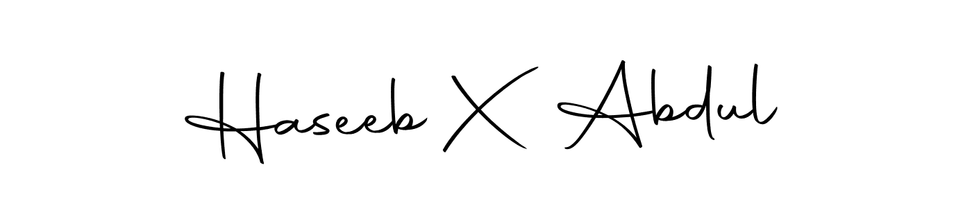 How to Draw Haseeb X Abdul signature style? Autography-DOLnW is a latest design signature styles for name Haseeb X Abdul. Haseeb X Abdul signature style 10 images and pictures png