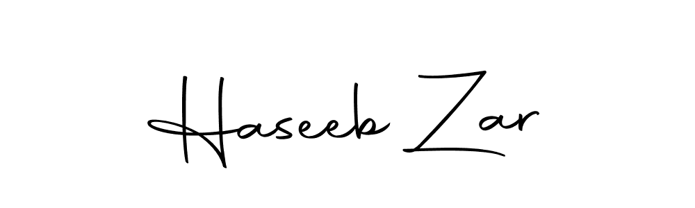 It looks lik you need a new signature style for name Haseeb Zar. Design unique handwritten (Autography-DOLnW) signature with our free signature maker in just a few clicks. Haseeb Zar signature style 10 images and pictures png