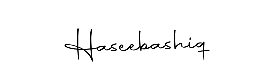 Make a beautiful signature design for name Haseebashiq. With this signature (Autography-DOLnW) style, you can create a handwritten signature for free. Haseebashiq signature style 10 images and pictures png