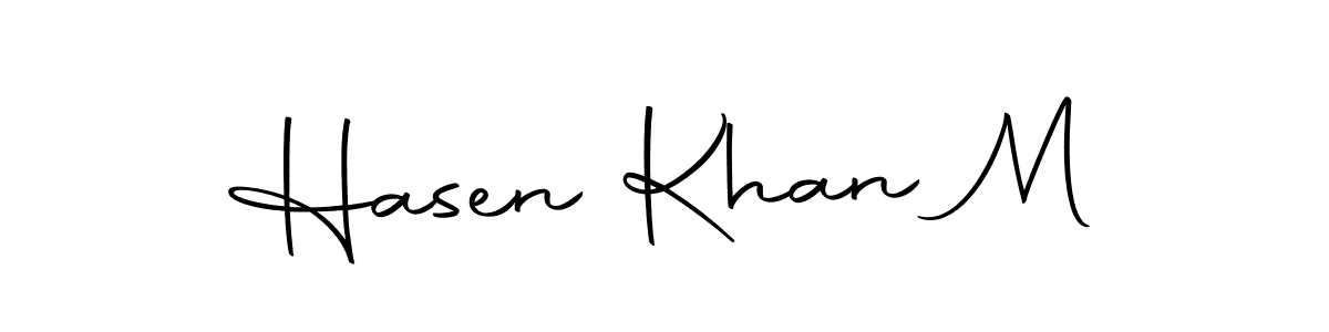 Once you've used our free online signature maker to create your best signature Autography-DOLnW style, it's time to enjoy all of the benefits that Hasen Khan M name signing documents. Hasen Khan M signature style 10 images and pictures png