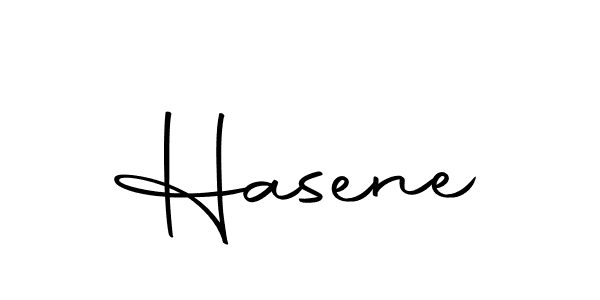 You should practise on your own different ways (Autography-DOLnW) to write your name (Hasene) in signature. don't let someone else do it for you. Hasene signature style 10 images and pictures png