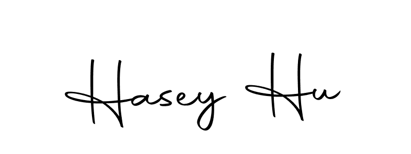 You should practise on your own different ways (Autography-DOLnW) to write your name (Hasey Hu) in signature. don't let someone else do it for you. Hasey Hu signature style 10 images and pictures png