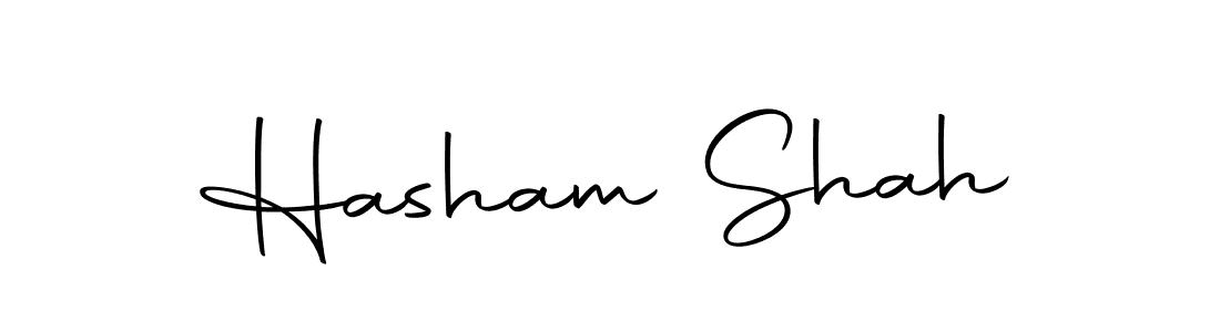 Also we have Hasham Shah name is the best signature style. Create professional handwritten signature collection using Autography-DOLnW autograph style. Hasham Shah signature style 10 images and pictures png