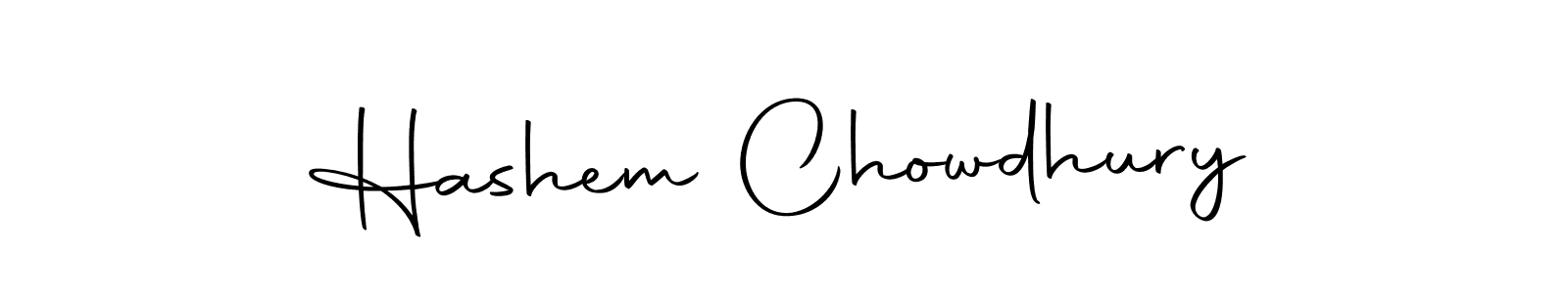 The best way (Autography-DOLnW) to make a short signature is to pick only two or three words in your name. The name Hashem Chowdhury include a total of six letters. For converting this name. Hashem Chowdhury signature style 10 images and pictures png