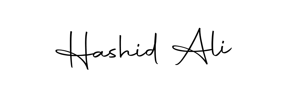 How to make Hashid Ali signature? Autography-DOLnW is a professional autograph style. Create handwritten signature for Hashid Ali name. Hashid Ali signature style 10 images and pictures png