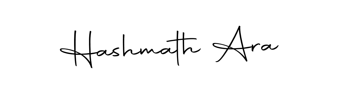 Make a beautiful signature design for name Hashmath Ara. With this signature (Autography-DOLnW) style, you can create a handwritten signature for free. Hashmath Ara signature style 10 images and pictures png
