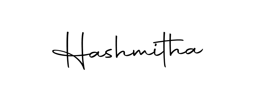 Design your own signature with our free online signature maker. With this signature software, you can create a handwritten (Autography-DOLnW) signature for name Hashmitha. Hashmitha signature style 10 images and pictures png
