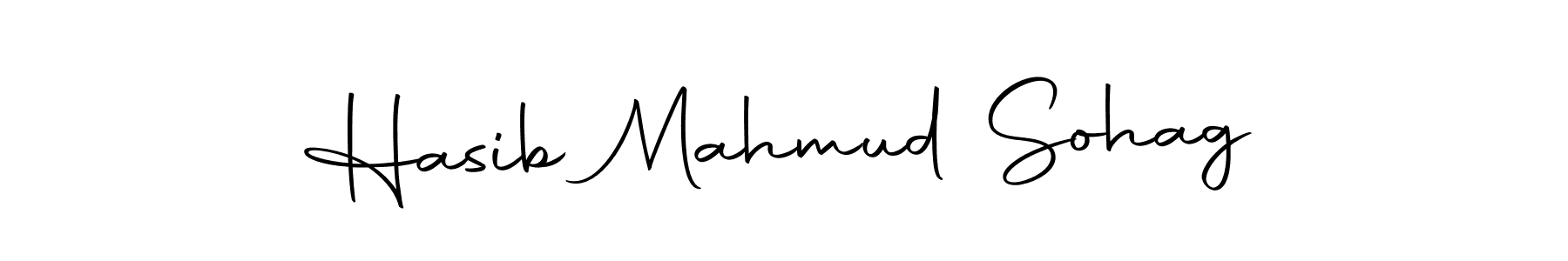 Design your own signature with our free online signature maker. With this signature software, you can create a handwritten (Autography-DOLnW) signature for name Hasib Mahmud Sohag. Hasib Mahmud Sohag signature style 10 images and pictures png