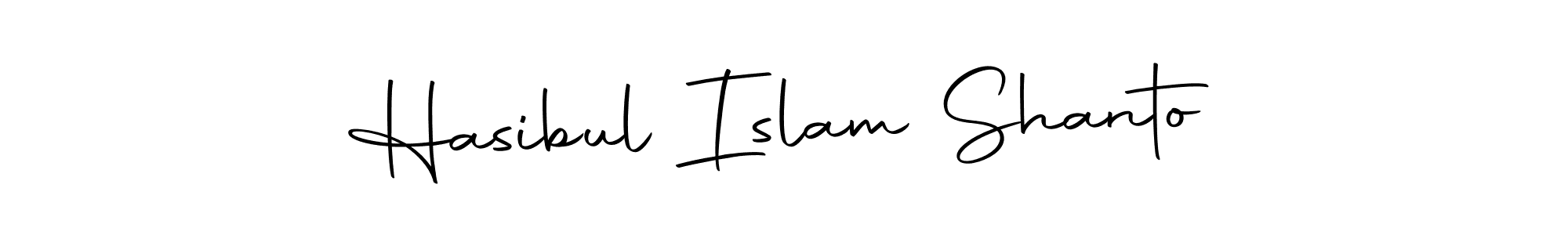 Make a beautiful signature design for name Hasibul Islam Shanto. With this signature (Autography-DOLnW) style, you can create a handwritten signature for free. Hasibul Islam Shanto signature style 10 images and pictures png