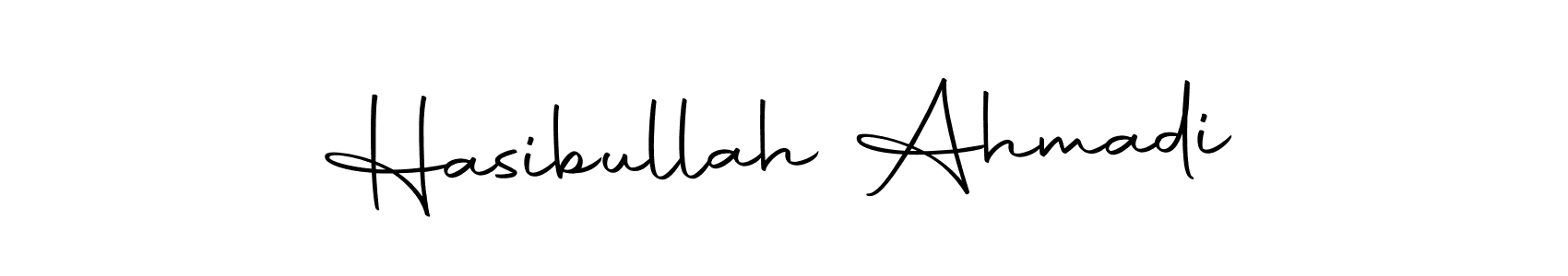 Hasibullah Ahmadi stylish signature style. Best Handwritten Sign (Autography-DOLnW) for my name. Handwritten Signature Collection Ideas for my name Hasibullah Ahmadi. Hasibullah Ahmadi signature style 10 images and pictures png