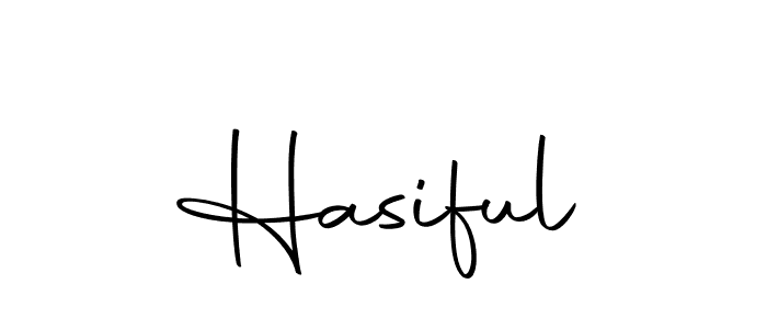 Use a signature maker to create a handwritten signature online. With this signature software, you can design (Autography-DOLnW) your own signature for name Hasiful. Hasiful signature style 10 images and pictures png