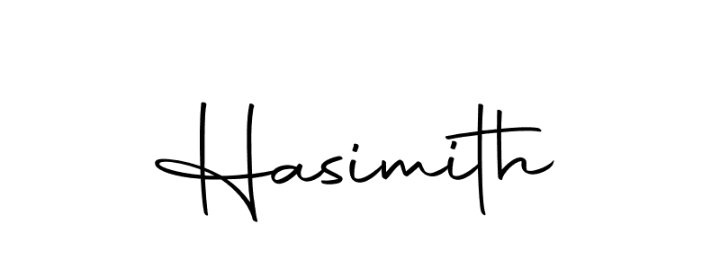 How to make Hasimith name signature. Use Autography-DOLnW style for creating short signs online. This is the latest handwritten sign. Hasimith signature style 10 images and pictures png