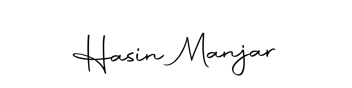 The best way (Autography-DOLnW) to make a short signature is to pick only two or three words in your name. The name Hasin Manjar include a total of six letters. For converting this name. Hasin Manjar signature style 10 images and pictures png