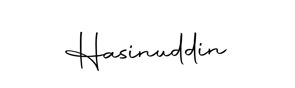 Design your own signature with our free online signature maker. With this signature software, you can create a handwritten (Autography-DOLnW) signature for name Hasinuddin. Hasinuddin signature style 10 images and pictures png