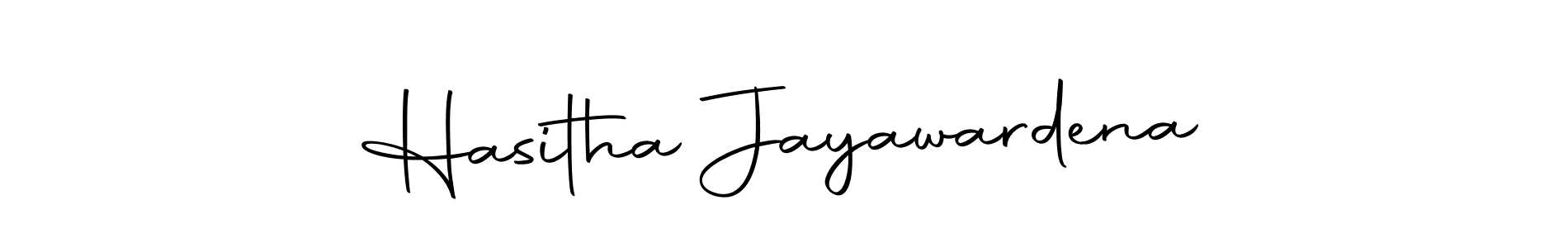 Create a beautiful signature design for name Hasitha Jayawardena. With this signature (Autography-DOLnW) fonts, you can make a handwritten signature for free. Hasitha Jayawardena signature style 10 images and pictures png