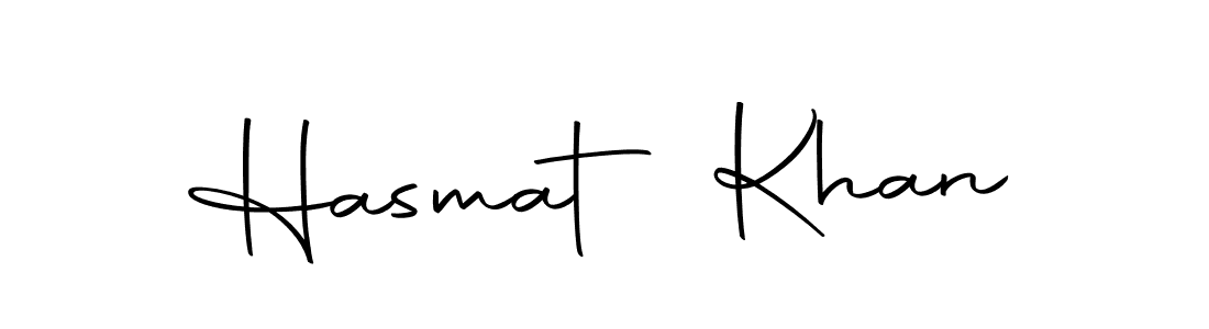 Use a signature maker to create a handwritten signature online. With this signature software, you can design (Autography-DOLnW) your own signature for name Hasmat Khan. Hasmat Khan signature style 10 images and pictures png