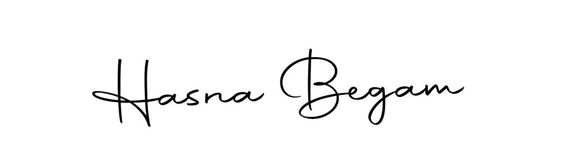 Design your own signature with our free online signature maker. With this signature software, you can create a handwritten (Autography-DOLnW) signature for name Hasna Begam. Hasna Begam signature style 10 images and pictures png