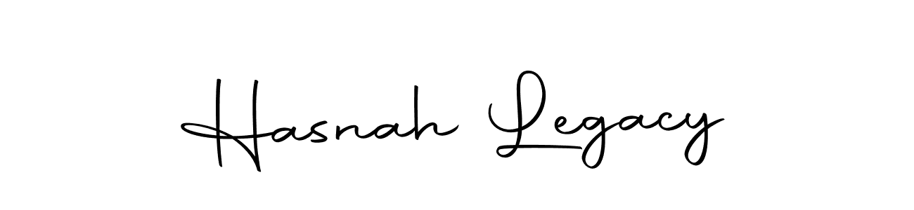 if you are searching for the best signature style for your name Hasnah Legacy. so please give up your signature search. here we have designed multiple signature styles  using Autography-DOLnW. Hasnah Legacy signature style 10 images and pictures png