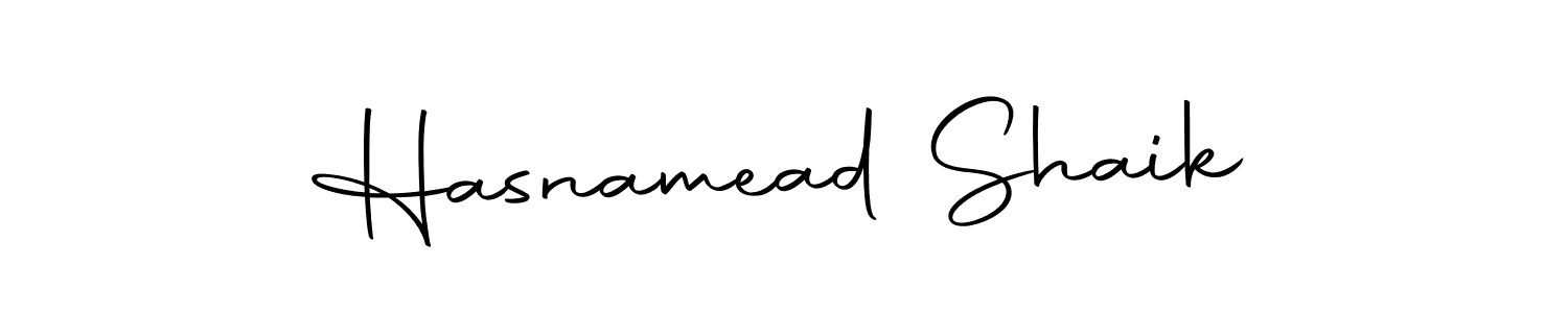 if you are searching for the best signature style for your name Hasnamead Shaik. so please give up your signature search. here we have designed multiple signature styles  using Autography-DOLnW. Hasnamead Shaik signature style 10 images and pictures png