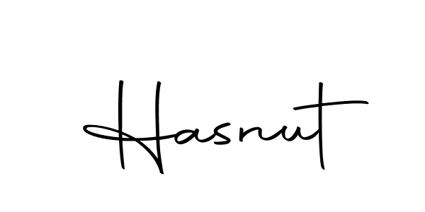 Hasnut stylish signature style. Best Handwritten Sign (Autography-DOLnW) for my name. Handwritten Signature Collection Ideas for my name Hasnut. Hasnut signature style 10 images and pictures png