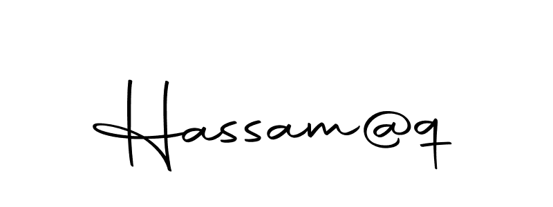 Also we have Hassam@q name is the best signature style. Create professional handwritten signature collection using Autography-DOLnW autograph style. Hassam@q signature style 10 images and pictures png