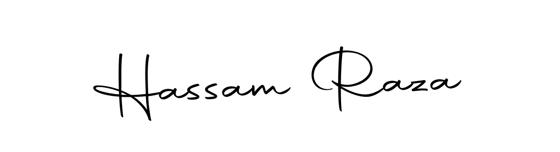 Design your own signature with our free online signature maker. With this signature software, you can create a handwritten (Autography-DOLnW) signature for name Hassam Raza. Hassam Raza signature style 10 images and pictures png